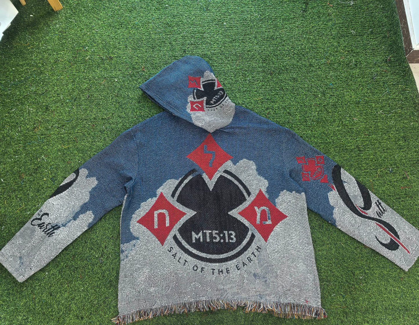 Salt Of the Earth  "Hoodie" tapestry