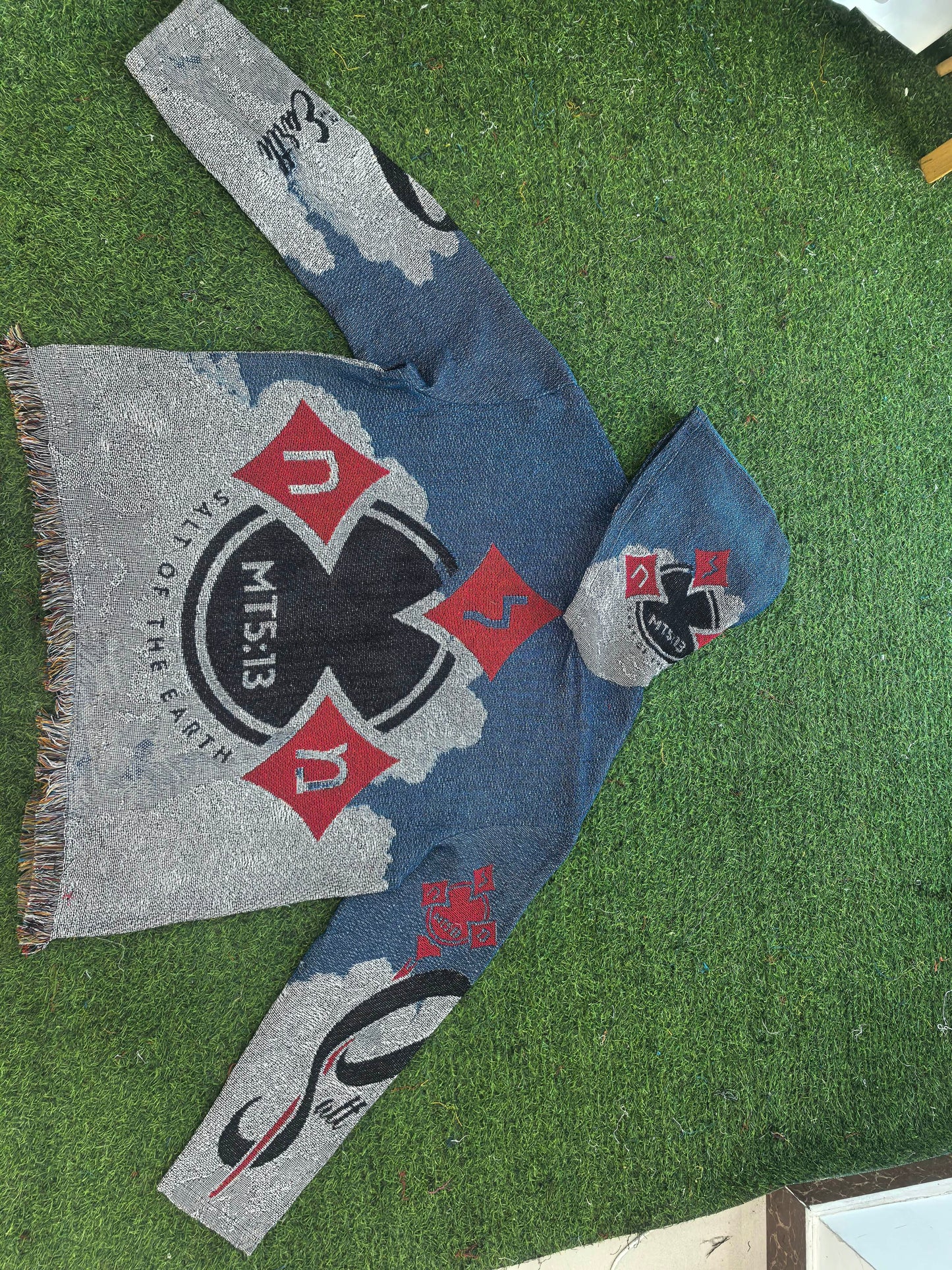 Salt Of the Earth  "Hoodie" tapestry