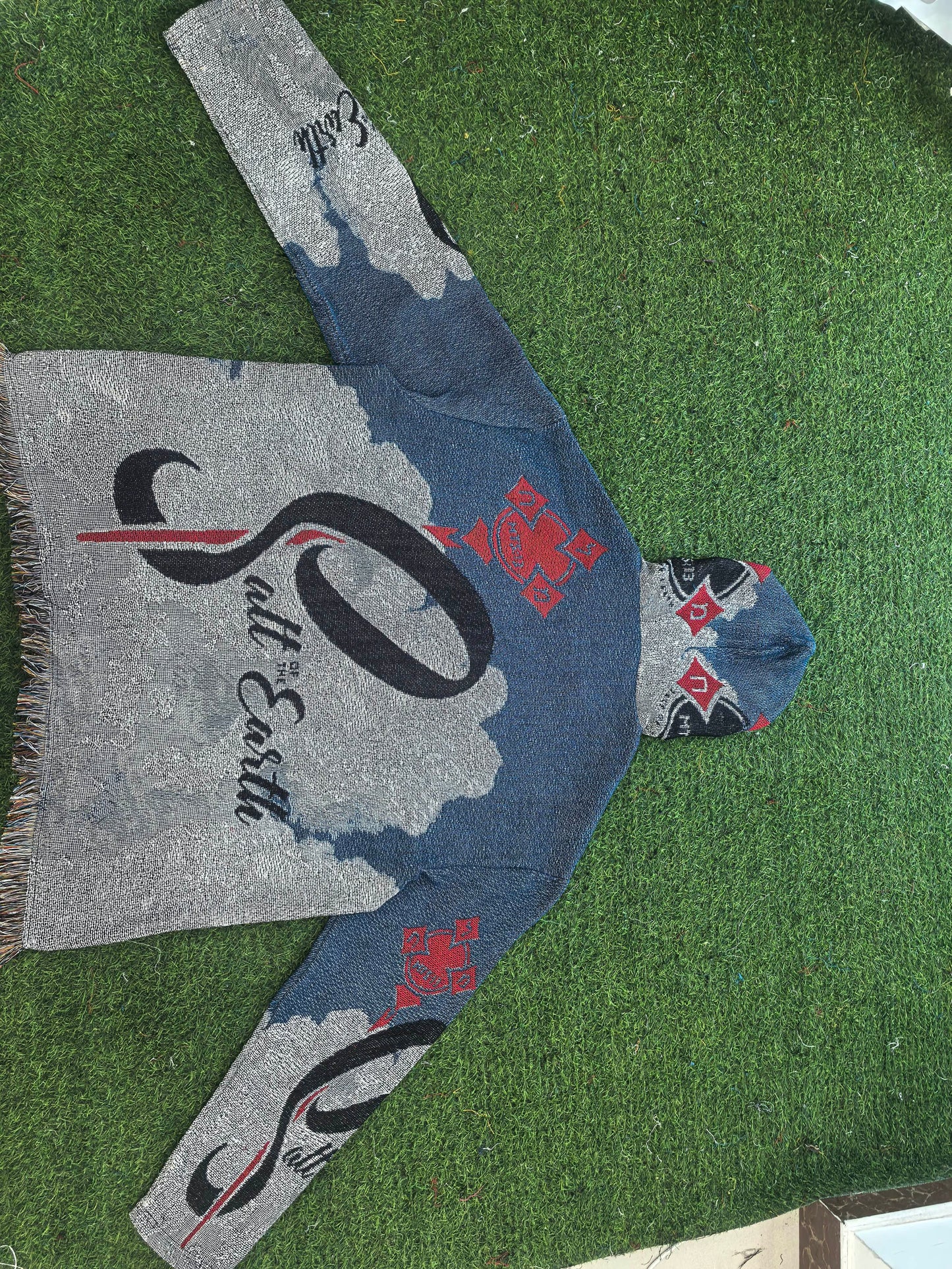 Salt Of the Earth  "Hoodie" tapestry