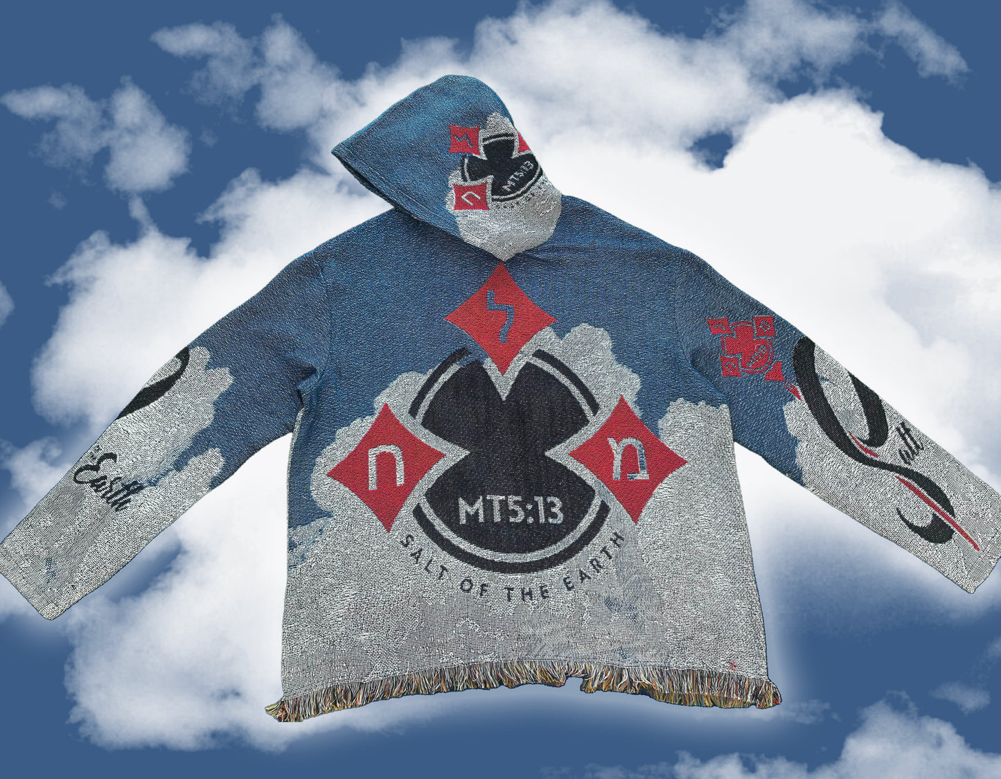 Salt Of the Earth  "Hoodie" tapestry