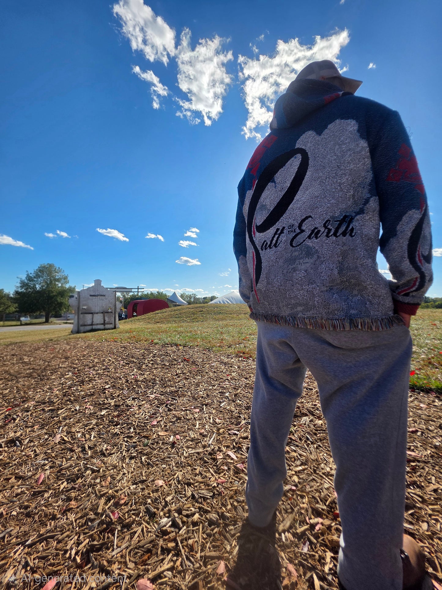 Salt Of the Earth  "Hoodie" tapestry