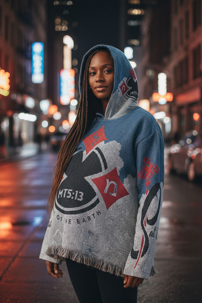 Salt Of the Earth  "Hoodie" tapestry