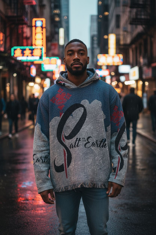 Salt Of the Earth  "Hoodie" tapestry