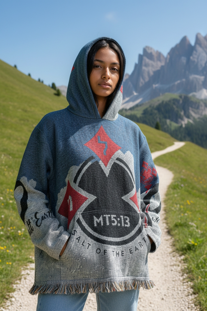 Salt Of the Earth  "Hoodie" tapestry