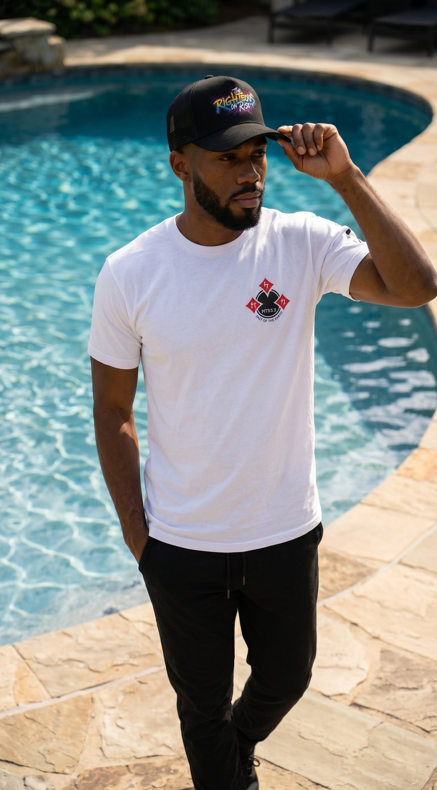 "The Righteous on the Rise" hat
